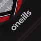 Black Louth GAA Goalkeeper Jersey 2024 with ribbed crewneck by O’Neills.