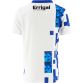 White and Royal Derry GAA Kids' Short Sleeve Training Top from ONeills.