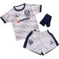 Grey Derry City FC Kids’ Away Goalkeeper Mini Kit 2024 by O’Neills.