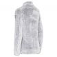 Women's Silver Trespass Telltale Soft Furry Fleece Jacket, with 2 zip pockets from O'Neills.