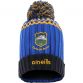 Kids Royal Blue Tipperary GAA Peak Bobble Hat with County Crest by O’Neills.