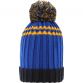 Kids Royal Blue Tipperary GAA Peak Bobble Hat with County Crest by O’Neills.