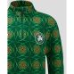 Green Kids' Castore Ireland League Matchday 1/4 Zip Midlayer with allover celtic print from O'Neills.