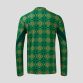 Green Men's Castore Ireland League Matchday 1/4 Zip Midlayer with allover celtic print from O'Neills.