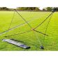 black and red Precision portable rebounder with a carry bag from O'Neills