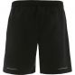 Black Men’s 7 Inch Running Shorts with internal liner from O’Neills.