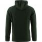 Bottle green Trad Craft Hooded top with gold Ireland branding from O'Neills