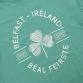 Green Trad Craft Men's Béal Feirste Ireland T-Shirt, with an Irish Celtic knot design from O'Neill's.