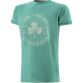 Green Trad Craft Men's Cork Ireland T-Shirt, with Irish shamrock and Celtic knot design from O'Neills