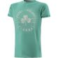 Green Trad Craft Men's Kerry Ireland T-Shirt, with Irish shamrock and Celtic knot design from O'Neills