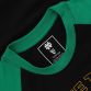 Black Notre Dame Guinness t-shirt with the Guinness toucan printed on the front with a Fighting Irish football helmet from O'Neills.