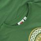 Green Trad Craft Men's Doire Classic T-Shirt, with a Irish Celtic knot design from O'Neill's.