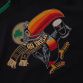 Black Guinness Notre Dame Fighting Irish Hoodie with Printed Toucan Front from O'Neills