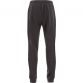 Dark Grey men's  Fleece Skinny Tracksuit Bottoms with drawstring waist and side pockets by O'Neills.