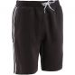 Dark Grey Men's Fleece Shorts with two pockets and White stripes on the sides by O'Neills.