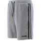 Grey Kids' Trigger fleece shorts with a drawcord waist and two side pockets from O'Neills