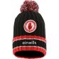 Tyrone GAA Accessories Gift Box with bobble hat, scarf, bum bag, magnet and Water bottle by O'Neills.