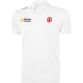 Tyrone GAA White Pima Cotton Polo with County crest from O'Neills.