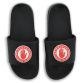 Black Tyrone GAA Zora pool sliders with Tyrone GAA crest on the front by O’Neills.