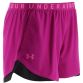 Pink Under Armour Women's UA Play Up Shorts 3.0 from O'Neill's.