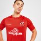 Men's Kukri Ulster Rugby Tech T-Shirt with Kingspan Sponsor Red from O'Neills.