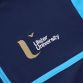 Ulster University GAA Kids' Bolton Brushed Half Zip Top Marine / Blue / White