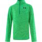 Green Under Armour kids boys half zip top with logo on left chest from O'Neills.