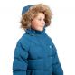 Blue Trespass Kids' Unique Water Resistant Padded Jacket, with 2 Front Welt Pockets from o'neills.