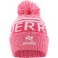 Pink Derry Bobble Hat with Irish city name and embroidered O’Neills logo.