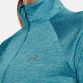 Blue Under Armour Women's UA Tech™ Twist ½ Zip with Raglan sleeves from O'Neills.