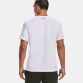 White Under Armour Men's UA GL Foundation Short Sleeve T-Shirt from O'Neill's.