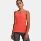 Orange Under Armour Women's HeatGear® Armour Racer Tank, with a Classic racer back from O'Neill's.