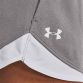 Grey Under Armour Women's Play Up Shorts 3.0, with Convenient side hand pockets from O'Neills.