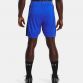 Blue/Orange Under Armour Men's UA Challenger Knit Shorts Versa with Encased elastic waistband with internal drawcord from O'Neills.