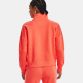 Orange Under Armour Women's UA Rival Fleece Half Zip, with a Front kangaroo pocket from O'Neill's.