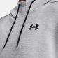 Light Grey Under Armour Women's Armour Fleece® Left Chest Hoodie, with Front kangaroo pocket from O'Neills.