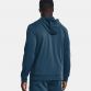Dark Blue Under Armour Men's Fleece® Full-Zip Hoodie with Open hand pockets from O'Neills.