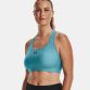 Green Under Armour Women's Bra Mid Padless with Double-lined for coverage, no padding from O'Neill's.