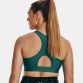 Green Under Armour Women's Bra Mid Padless with Super-soft encased elastic bottom band for a stay-put fit from O'Neill's.