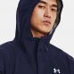Navy Under Armour Men's UA Stormproof Cloudstrike 2.0 Jacket with Secure, zip hand pockets from O'Neills.