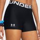 Black Under Armour Women's HeatGear® Shorty Shorts from O'Neill's.