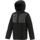 Black Kids' Padded Jacket with a Hooded and Two Side Pockets by O’Neills.