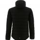 Black Men’s Padded Jacket with a Hooded and Two Side Pockets by O’Neills.