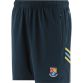 Marine Men's Longford GAA training shorts with zip pockets by O’Neills.

