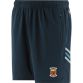Marine Kids' Mayo GAA training shorts with zip pockets by O’Neills.