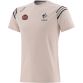 Beige Men's Kildare GAA T-Shirt with county crest by O’Neills. 