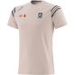 Beige Kids' Monaghan GAA T-Shirt with county crest by O’Neills. 