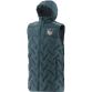 Marine Kids' Limerick GAA Weston Hooded Padded Gilet with hood and two zip pockets by O’Neills.