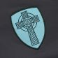 Dark Grey Men's Weston Brushed Crew Neck Sweatshirt with Celtic Cross badge by O’Neills.