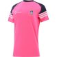 Pink women's Harlem Westmeath GAA t-shirt with mesh panel by O’Neills.